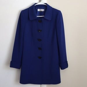 Cobalt Blue over coat